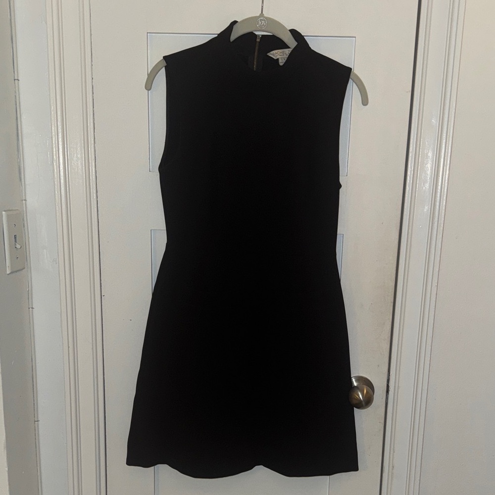 Rachel Zoe Black Sleeveless Mini Dress